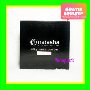BDKTABUR25 Natasha Skin Care Silky Loose Powder 25 gram by dr Fredi Setyawan Original Make Up Bedak Tabur