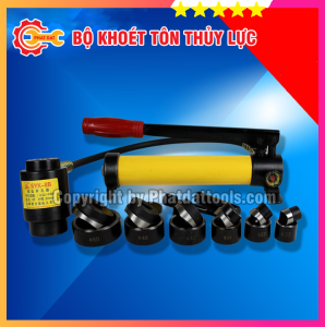 Máy Đột Thủy Lực Bằng Tay SYK8B - Bộ khoét tôn thủy lực - Thợ Săn Máy Ngon