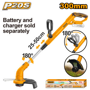 INGCO 20V CORDLESS GRASS TRIMMER | CGTLI20301 CGTLI20018