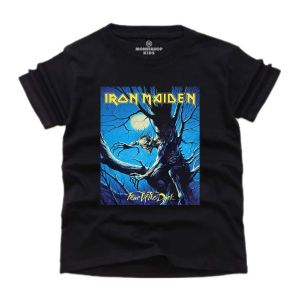 ( Kaos Anak ) Monstahopkids Kaos Anak Laki-Laki Perempuan Motif BAND MUSIK IRON MAIDEN Bahan 24s