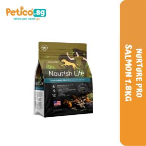 Nurture PRO Nourish Life Dry Dog Food 1.8kg | NurturePRO Complete Diet Puppy Adult Salmon Lamb Chicken