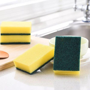 PACK OF 10 Kitchen Sponge For Washing Dishes Scouring Pads Dish Washing Sponge Cotton Wash Pot Brushes - Keimav Official