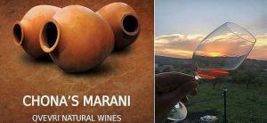 CHONA MARANI SAPERAVI 2019 Natural Red Wine Qvevri Vineyard - Full-Bodied 6-Pack (6x750ml) from Georgia