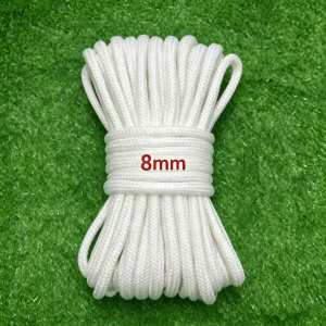 Multifunctional White Nylon Rope 100 Meters High Tensile Strength Truck Cargo Lashing Rope Wear Resistant Climbing Rope