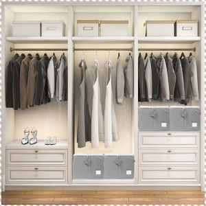 กล่องเก็บของ ชัดเจนในทันที การมองเห็น ความจุขนาดใหญ่ ผ้าอ๊อกซ์ฟอร์ด ง่ายต่อการใช้ ครัวเรือน ถอดออกได้