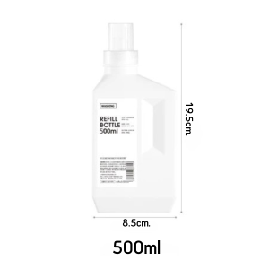 ขวดน้ำยาซักผ้า รีฟิล ขวดใส่น้ำยาปรับผ้านุ่ม หรือของเหลว อื่น แบบเติมได้ พร้อมส่ง