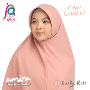 Jilbab Arfa Bergo Amira Hijab Instant Pet Antem Size M dan L