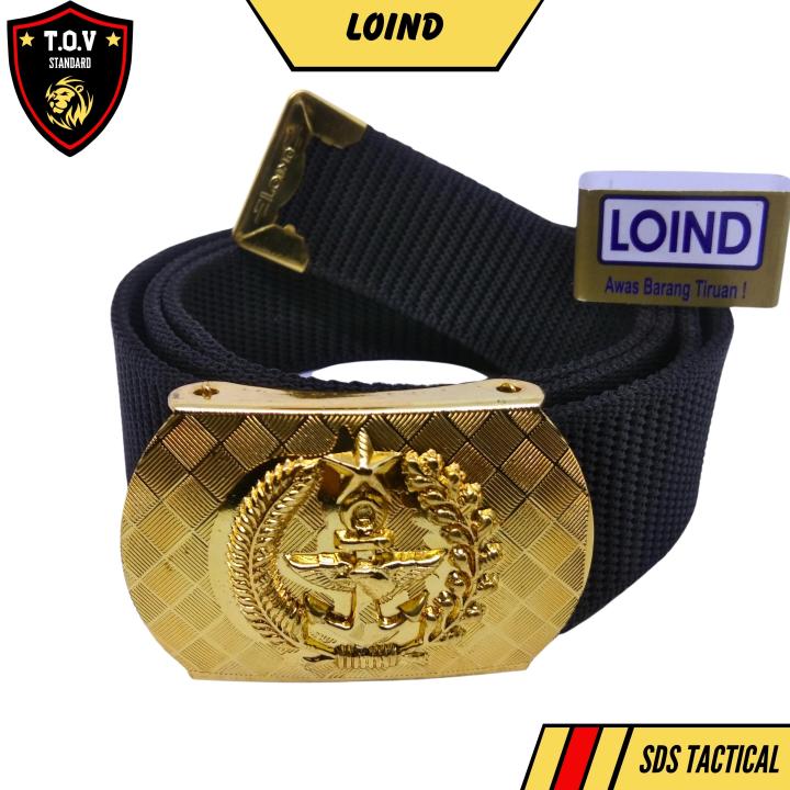 Sabuk Tni Loind Gesper Pdh Motif Kotak Lazada Indonesia