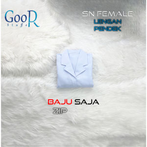 𝗚𝗼𝗼𝗱𝗦𝘁𝘂𝗳𝗳𝗲𝗥 ***𝗦𝗧𝗔𝗙𝗙 𝗡𝗨𝗥𝗦𝗘 𝗙𝗘𝗠𝗔𝗟𝗘 - 𝗟𝗘𝗡𝗚𝗔𝗡 𝗣𝗘𝗡𝗗𝗘𝗞/𝗦𝗛𝗢𝗥𝗧 𝗦𝗟𝗘𝗘𝗩𝗘*** [NURSE UNIFORM JURURAWAT]KKM[READY STOCK] 𝗭𝗜𝗣 & 𝗕𝗨𝗧𝗧𝗢𝗡