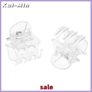 Kui-Min 50Pcs Transparent 6 Claws Orchid Clips Plastic Butterfly Flowers Support Clear Fixer For Garden Vine Stem Plants Climbing