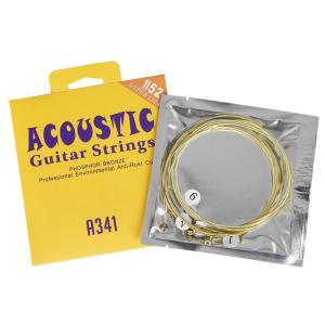 6Pcs Alloy Steel Core Guitar Strings Folk Guitar String Replacement Acoustic Guitar String Accessories Easy to Use