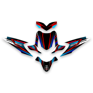 Decal full body honda beat karbu roadrace keren