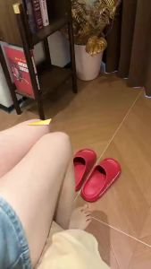 [Free Shipping] Weiyi Summer 2025 New Anti-Slip Slippers For Women Thick-Soled Bathroom EVA Sandals For Outdoor Wear