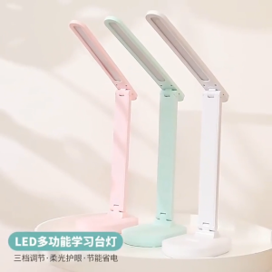 Đèn học led để bàn sạc model 7032 có kệ điện thoại - Đèn Học Thông Minh Chống Cận -Đèn Học làm việc đọc sách để bàn kiểu kẹp - đèn bàn - den doc sach - den hoc