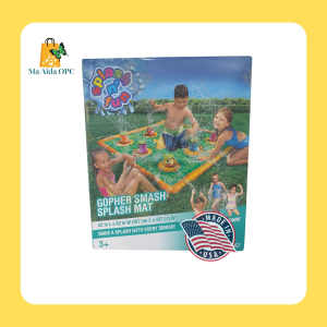 Splash n Fun Gopher smash Splash Mat 42 in L X 42W (107CM l X107 cm W) 3+ age  1 set