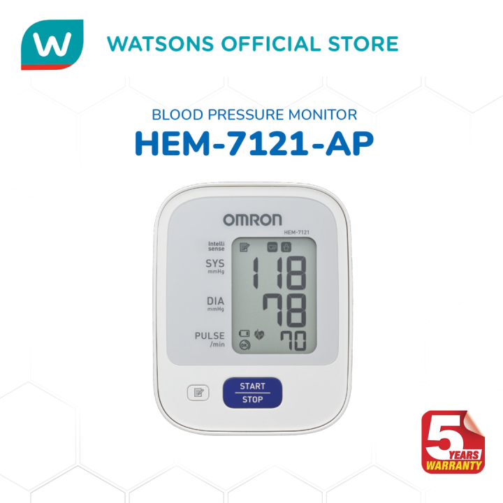 Omron Hem-7121 Blood Pressure Monitor Arm Lazada PH