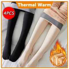 Fashion Thermal Leggings Stretch PU Leather Pants For Women Student Fleece  Cashmere Autumn And Winter Korean K-Style Simple Legging