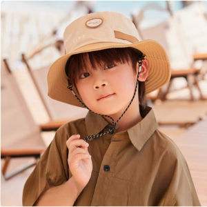 Kids Summer Sun Hat Breathable Quick Drying Fisherman Hat Outdoor Sunshade Mountaineering Cap