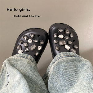 [Free Shipping] WomenS Summer New Style Outdoor Non-Slip Beach Height-Increasing EVA Closed-Toe Sandals And Slippers