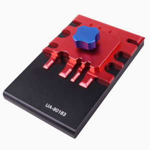 Metal Model Etching Sheet Bending Vise Small Photo Etched Parts Bender Model Assembly Tool Hobby Tool Accessory Redness