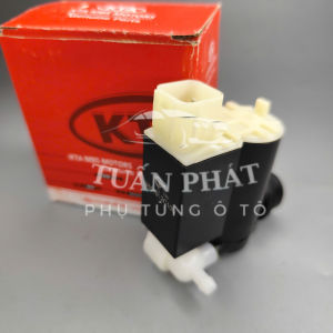 Mô tơ motor bơm nước rửa kính2 vòi xe Kia Morning Hyundai I10 Accent Santafe Rio Tucson Sportage 985102V100