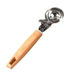 Stainless Steel Ice Cream Scoops For Easy Serving And Cleaning Nonstick Dessert Digger with Ergonomic Nonslip Handle