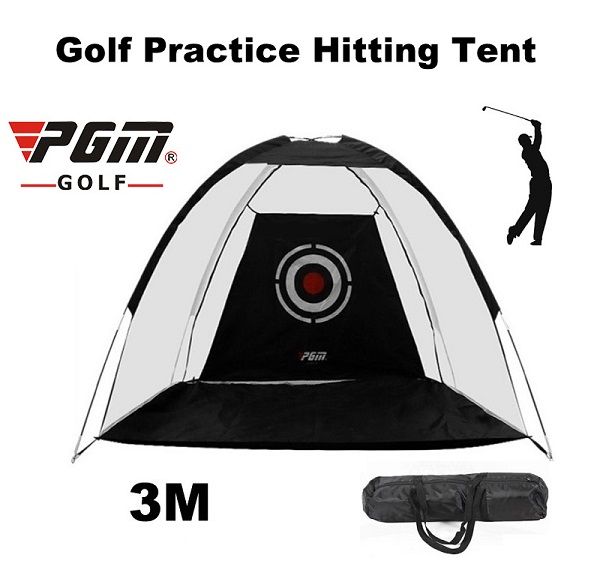 PGM 3M Indoor Golf Practice Training Hitting Tent Net Hit shooting Cage ...