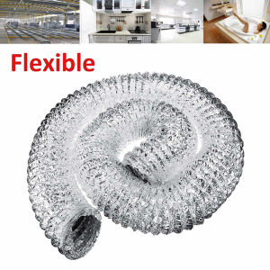 Inline Duct Fan Booster Exhaust Blower Toilet Dapur Restoran Udara Hisap Angin Ventilasi - 4" 100MM