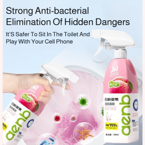 White Peach Toilet Bowl Cleaner Mousse Foam Toilet Bowl Cleaner