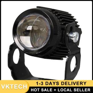 2Pcs LED Motorcycle Driving Light 3000-6500K Motorcycle Spotlight Headlight 6000LM for ATV Boats Motorcycles Trucks SUVs