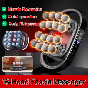 16-Head Fascia Massager Muscle Massager For Shoulder Waist Back Leg Body Muscle Relaxation