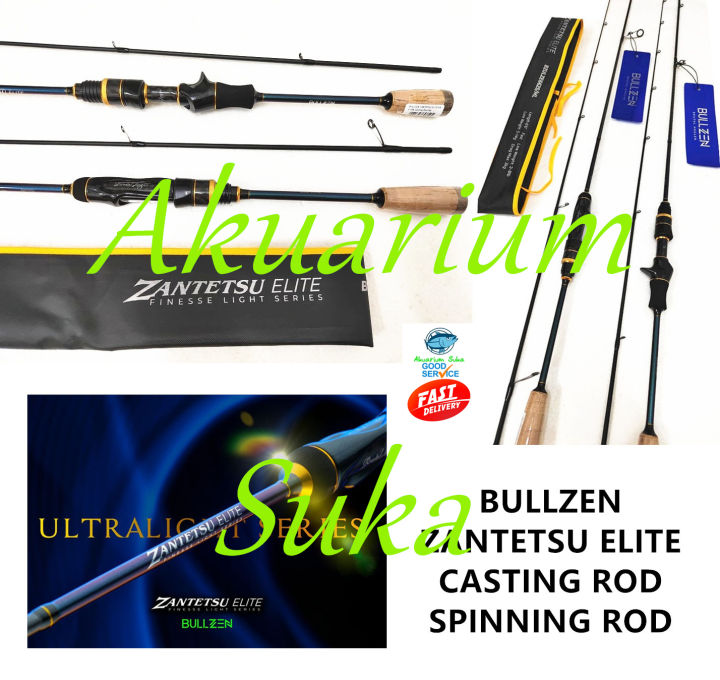 Casting Rod Bullzen Ultralight Rod ROD, BULLZEN ZANTETSU ELITE