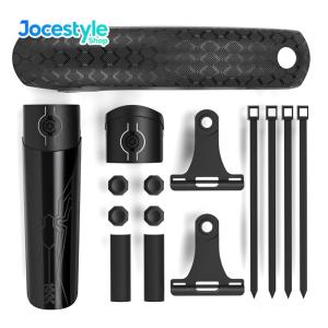 กันโคลนจักรยานปรับได้หน้าและหลังน้ำหนักเบาสำหรับการป้องกันในทุกสภาพ