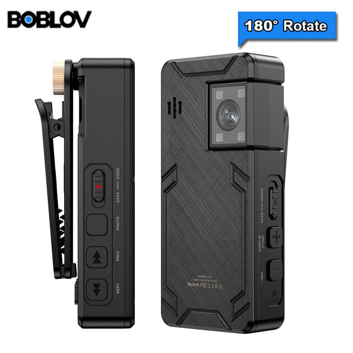 Worn Camera Boblov Body Camera 1296p Manual BOBLOV A24 HD 1296P