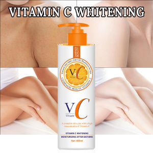 Vitamin C Body Lotion Whitening Moisturizing After Bathing 480ml VC身体乳保湿去干皮不油腻润肤滋润美白