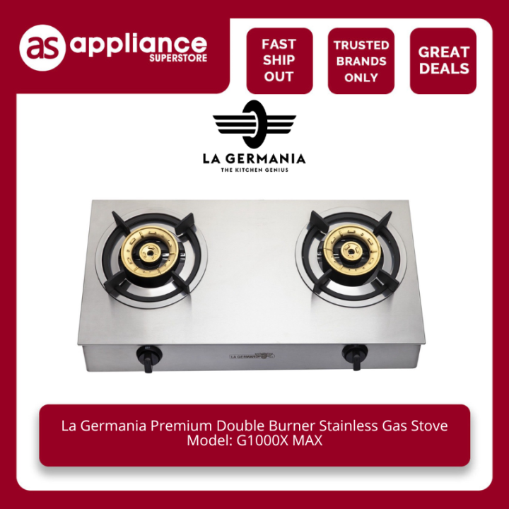 La germania gas stove hotsell 2 burner