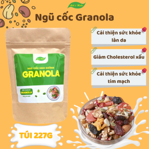Ngũ cốc Granola siêu hạt Lets Nuts loại đặc biệt dùng ăn healthy ăn kiêng bổ sung dinh dưỡng ăn vặt