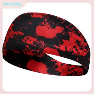 Heabety ผ้ารัดผมสำหรับเล่นกีฬาผ้าคาดผมซับเหงื่อสำหรับผู้ชายผู้หญิงที่คาดผมสำหรับเล่นโยคะวิ่งเครื่องประดับศีรษะสำหรับเล่นกีฬา