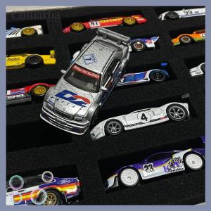 [Cumarba] 1 64 Car Model Display Case With Protective Cotton Plate15 Positions Storage Box For Hot Wheels Transport Protection Box