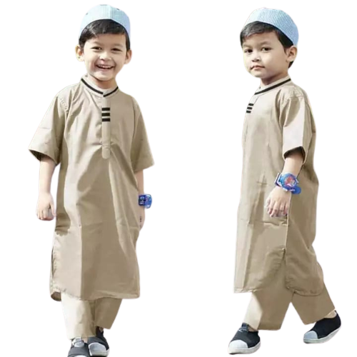 Baju Koko Anak Laki Laki Model Pakistan LIS Terbaru 2025 Bonus Peci