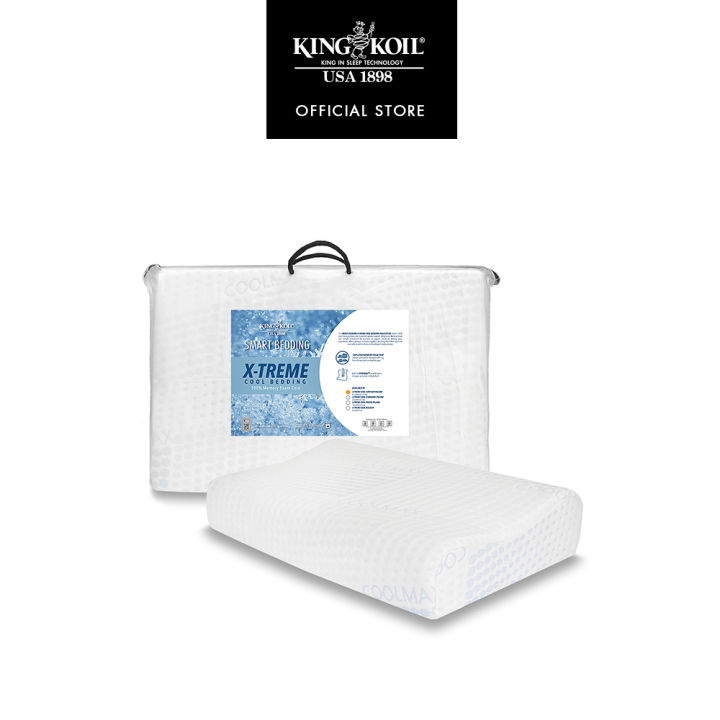 King Koil SB X treme Cool Memory Foam Pillow Series Lazada Singapore