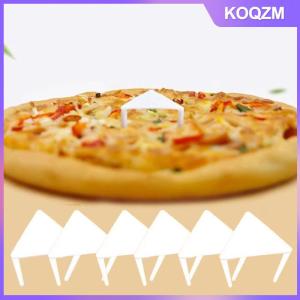 N2HAO 100Pcs Pizza Saver Stands Fixing Rack Pizza Holder Pizza Packing Tripod Plastic Tripod Stack