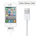Charger Cable for Apple ip 4 4s ipod nano ipad 2 3 ip 4 s 30 pin 1m cord usb charging cable. 