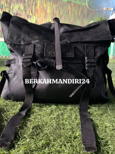 Tas Ransel Tempur T45 TNI Hijau Hitam Brimob Ransel Lapangan Standar Militer M1945 RPK Anti Air
