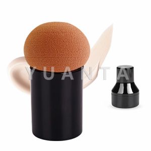 Yuanta ฟองน้ำแต่งหน้า Perfect Puff รูปเห็ด นุ่มมาก มีกล่องเก็บ Makeup Tools