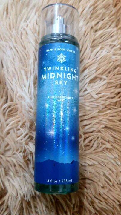 Original Bath And Body Works Mist Twinkling Midnight Sky Ml Lazada Ph