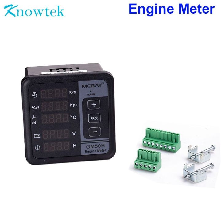 Durable Generator Digital Meter Diesel Engine Monitor Oil Pressure