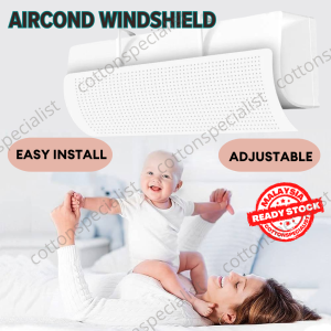 [ READY STOCK ] Adjustable Aircond Windshield Universal Air Conditioner Wind Deflector Baffle Air Condition