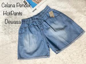 HotPants Stik Balik Jumbo / Celana Pendek Wanita Kekinian 2023
