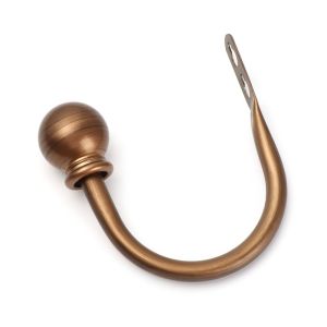 SFAUQ393402 2PCS Practical Modern Hold Tassel Arms Hooks Curtain Loop Holder U Shaped Metal Tieback
